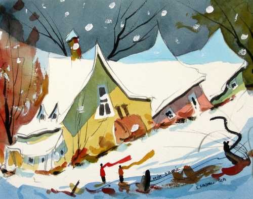Neige d'avril
