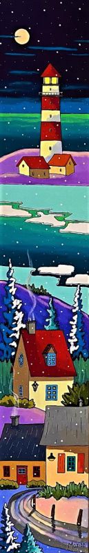 Shine in the night 6 x 36