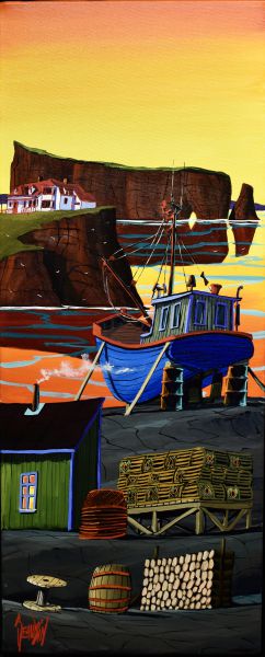 SUR LES BERGES DE PERCÉ