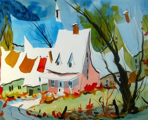 Près du village