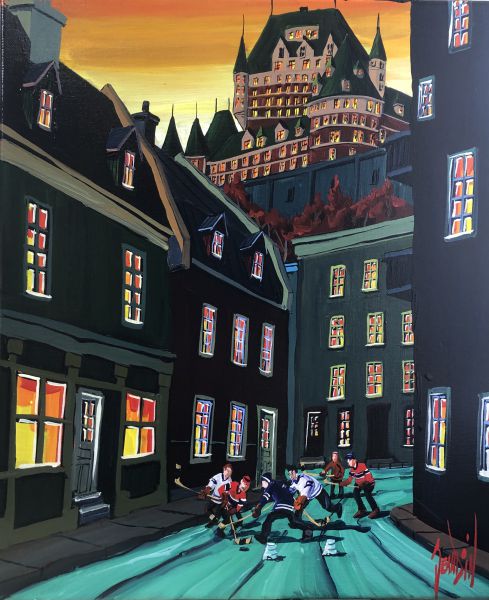 HOCKEY DANS LES RUES DE QUÉBEC