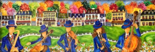 FÊTONS L'ARRIVÉE DE L'AUTOMNE 8 PO X 24 PO