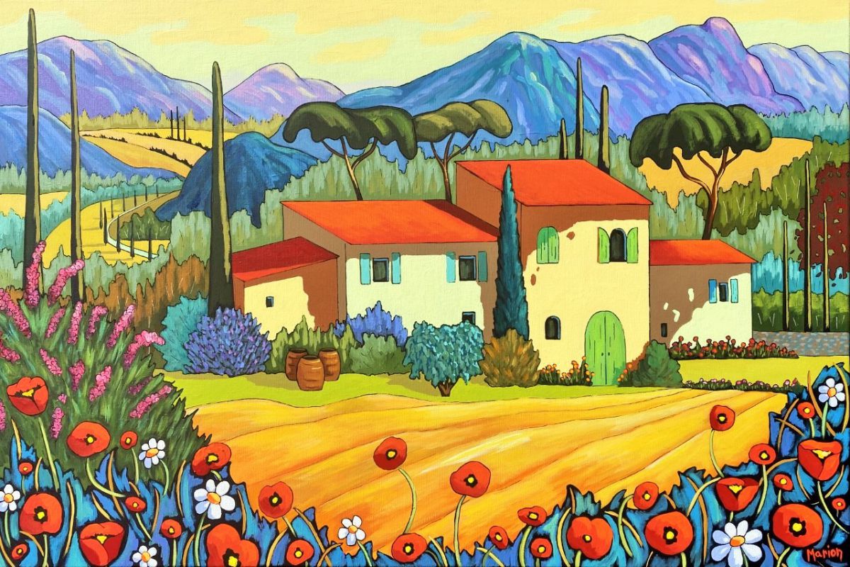 Colors of Tuscany 24x36