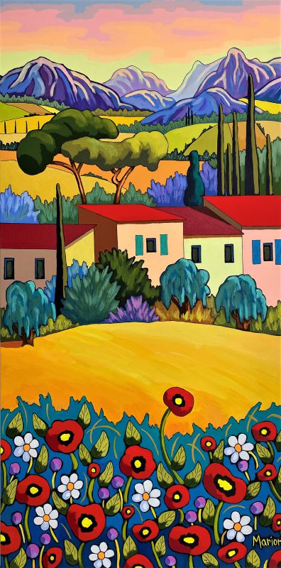 Happy morning 18x36