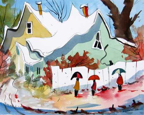 Promenade à l'ombre