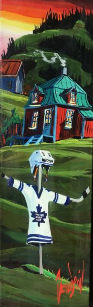 MAPLE LEAFS SCARECROW