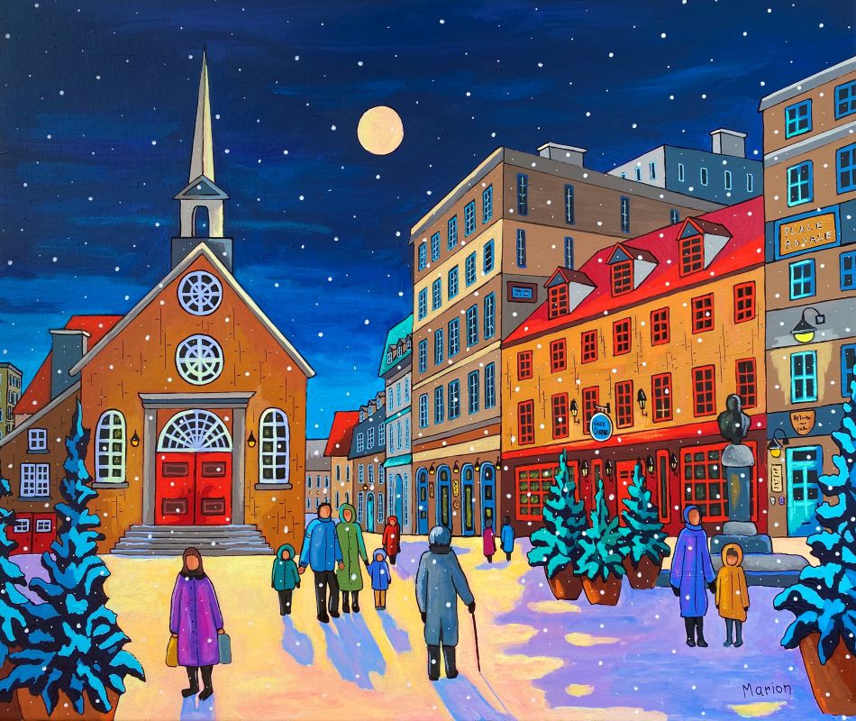 Place Royale, Old Québec  20x24