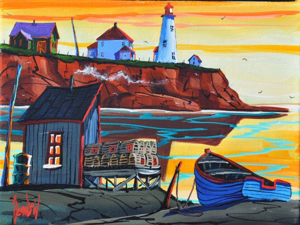 LEVER DU JOUR A L'ANSE A LA CABANE