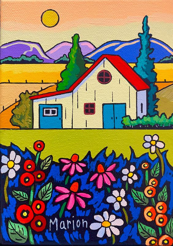 Soleil d'été 5x7