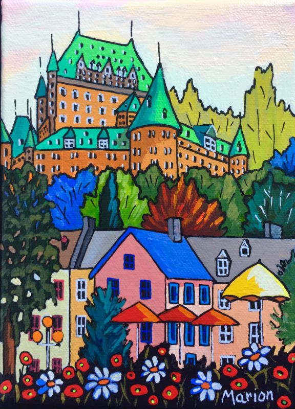 Frontenac Castle 5x7