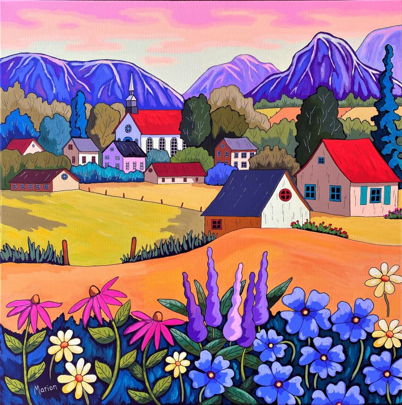 Lumiere éclatante 24x24