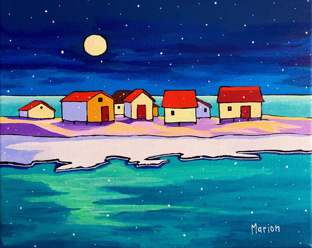 My country is winter 8x10