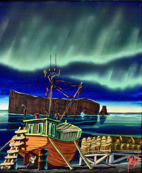 AURORES BORÉALES SUR PERCÉ