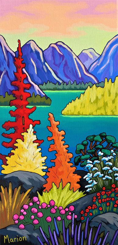 Lake beauties 8x16