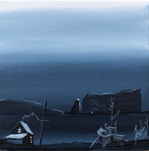 Moonlight on Percé