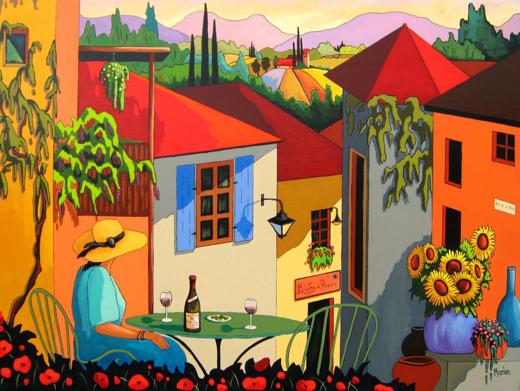 L'apéro est servi 36x48