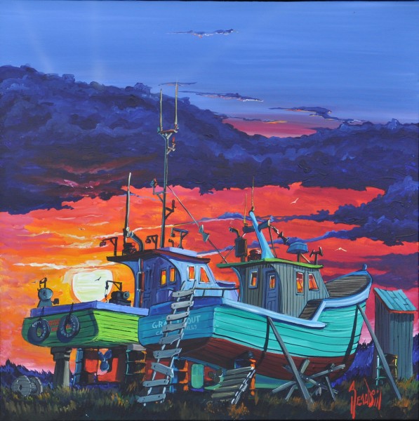 Les belles au crépuscule
