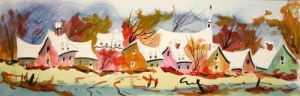 Village d'automne