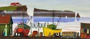 MATIN TRANQUILLE À PERCÉ