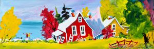 Notre village sur la mer