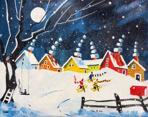 Ski de joie