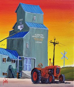 L'ÉLÉVATEUR A GRAIN DE LEDUC
