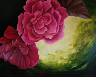 Doux Bégonias 48 X 60 (1)