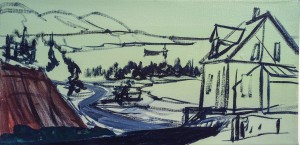 Sur l île aux coudres