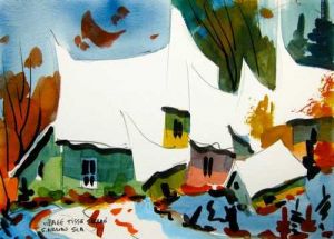 Village tissé serré