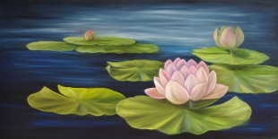 Fille de l'eau 24 X 48