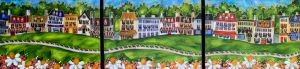 MA SAISON PRÉFÉRÉE                                                5 PO X 21 PO (triptyque)