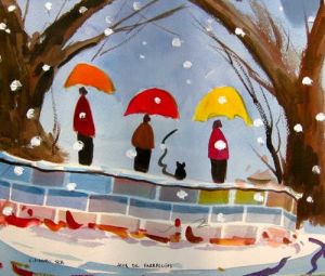Jeux de parapluies