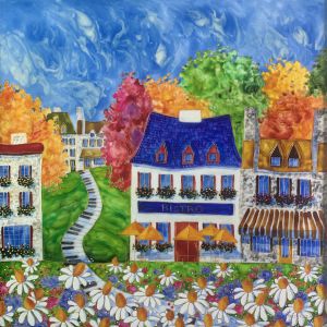 UN MATIN MAGNIFIQUE.                                            24 PO X 24 PO