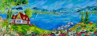 LA DANSE DES MARGUERITES.                                6 PO X 16 PO