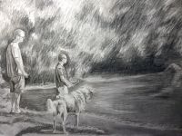 Croquis "Au lac Massawippi"