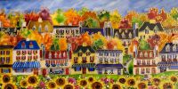 UN AGRABLE AUTOMNE                                                                6 PO X 12 PO