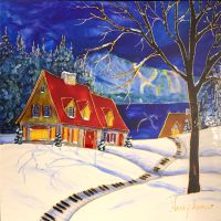AVEC VUE SUR LE MONT-STE-ANNE                                          VENDU/SOLD