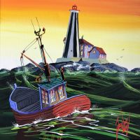 GANNET ROCK LIGHTHOUSE, GRAND MANAN