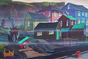 BRUME SUR ROUND HARBOUR TERRE NEUVE