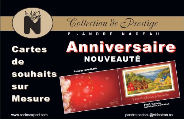 Cartes De Souhaits Sur Mesure Paul Andre Nadeau